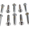 Allen Button Head Screws Chrome 3/8 inch-16 X 1-3/4 inch for Harley-Davidson