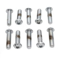 Allen Button Head Screws Chrome 1/4 inch X 1 inch for Harley-Davidson