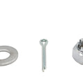 Chrome Axle Nut Kit Castle Style 5/8 - 18 Unf for Harley-Davidson