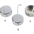 39mm Fork Stem Nut Cover Chrome for Harley-Davidson