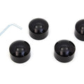 Cylinder Headbolt Cover Set Black for Harley-Davidson