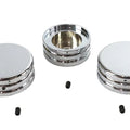 39mm Fork Stem Nut Cover Flat Top Style for Harley-Davidson