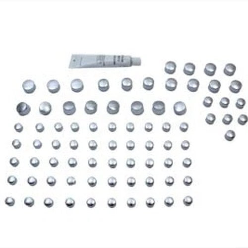 Wyatt Gatling Chrome Bolt Cap 79 Piece Cover Kit for Harley-Davidson