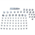 Wyatt Gatling Chrome Bolt Cap 79 Piece Cover Kit for Harley-Davidson