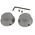 Swingarm Pivot Cover Set Chrome for Harley-Davidson