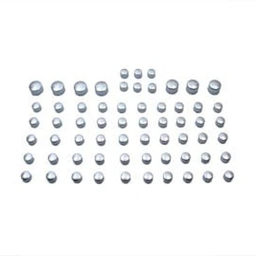 Chrome Bolt Cap 63 Piece Cover Kit for Harley-Davidson