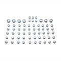 Chrome Bolt Cap 63 Piece Cover Kit for Harley-Davidson