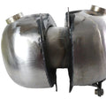 Gas and Oil Tank Set Raw for Harley-Davidson