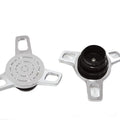 Spinner Style Vented and Non-Vented Gas Cap Set for Harley-Davidson
