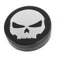 Black Skull Style Vented Gas Cap for Harley-Davidson