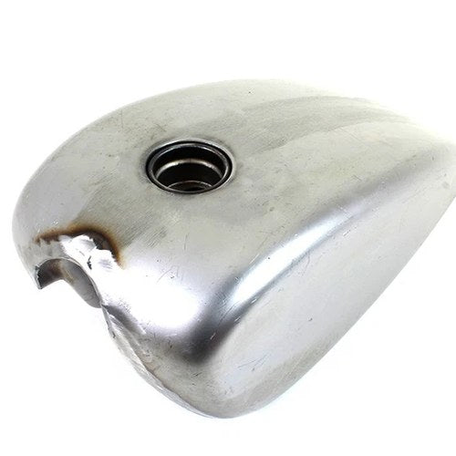 Replica XL 2 Gallon Steel Gas Tank Raw for Harley-Davidson