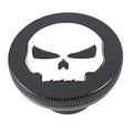 Black Skull Gas Cap for Harley-Davidson