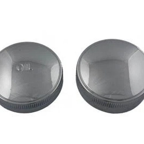 Gas Cap and Oil Cap Set Chrome for Harley-Davidson