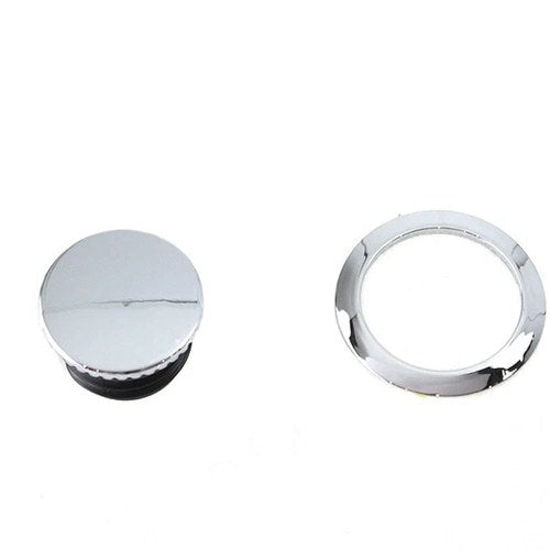 Flush Mount Gas Cap Chrome for Harley-Davidson