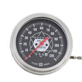 Speedometer with 2:1 Ratio and Red Needle for Harley-Davidson