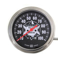 Speedometer with 2:1 Ratio and Red Needle for Harley-Davidson