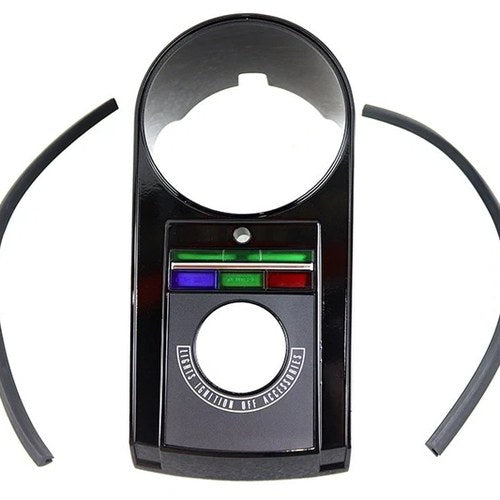 Black Dash Cover for Harley-Davidson