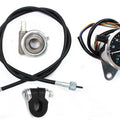 Mini 60mm Speedometer with 2:1 Ratio for Harley-Davidson