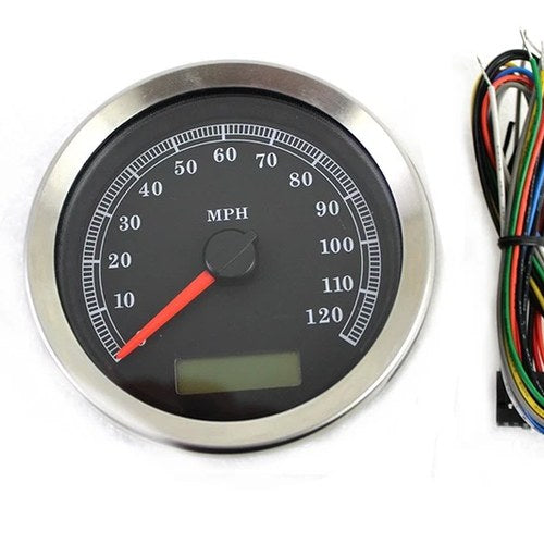 Programmable Gauge with Black Face for Harley-Davidson