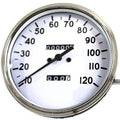 Replica 2:1 Speedometer with Black Needle for Harley-Davidson