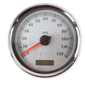 5 inch Electronic Speedometer Assembly Silver for Harley-Davidson