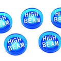 High Beam Blue Lenses for Harley-Davidson