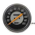 Speedometer with 2:1 Ratio and Orange Needle for Harley-Davidson
