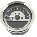 Aee 4 inch Dakota Style Speedometer and Tachometer Silver for Harley-Davidson