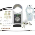 Chrome Cast Dash Cover Kit without Speedometer for Harley-Davidson