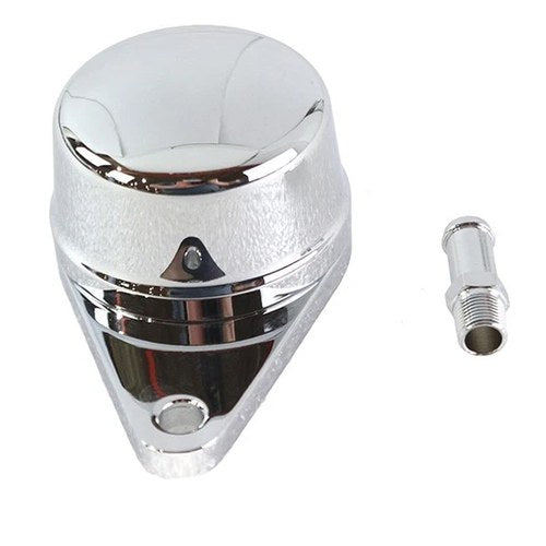 Billet Crankcase Breather Chrome for Harley-Davidson