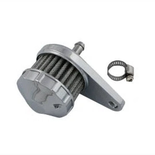 Chrome Crankcase Breather Assembly for Harley-Davidson