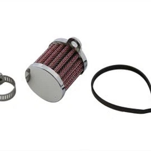 Chrome Crankcase Breather for Harley-Davidson