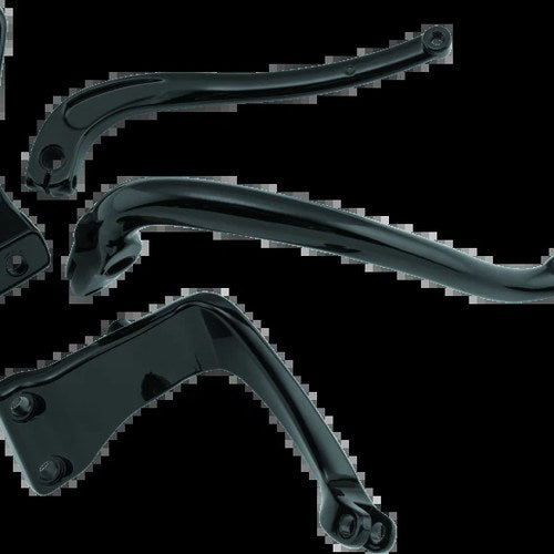 Bikers Choice For 06-17 Dyna 2 Inch Extended Mid Control Kit Black