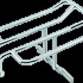 Bikers Choice For 91-05 Dyna Chrome Luggage Rack