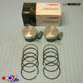 Wiseco 3.4955" Piston Kit P3, Harley Davidson 1340 Evo 85-99 Flat Top 8.5.:1 CR