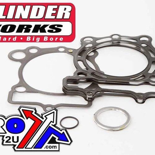 Cylinder Works Top End Gasket Kit Kawasaki KX-F250 09-16, 80mm Big Bore