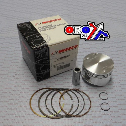 Wiseco 80mm Piston Kit Kawasaki KVF650 05-13, Arctic Cat V-TWIN 04-07