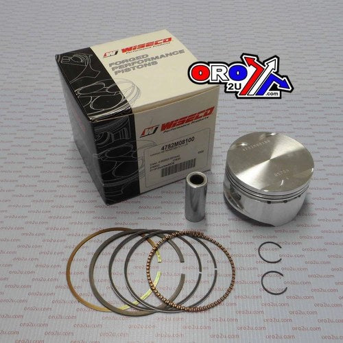 Wiseco 81mm Piston Kit Kawasaki KVF650 05-13, Arctic Cat V-TWIN 04-07