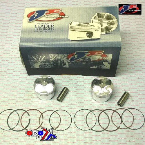 JE 62mm Piston Kit Kawasaki Ninja EX250R 2008-2012, SET-2, HC 12.5:1