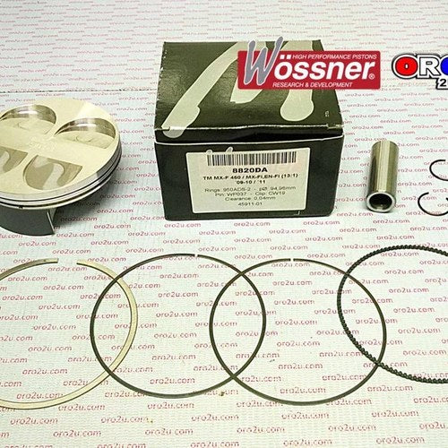 Wossner 95mm Forged Piston Kit B, TM Moto EN450Fi 2011, MX450F 09-11