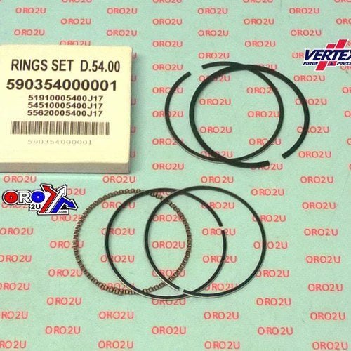Vertex Piston Ring 54mm Beta 125 RR 2006-2012, Cabellero 2007-2009