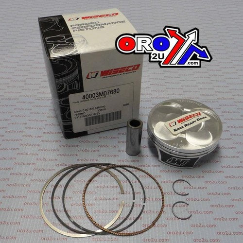 Wiseco 76.8mm Piston Kit Honda CRF250R 2010-2013, Armor Glide