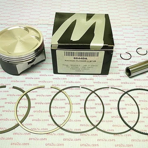 Wossner 80mm Forged Piston Kit Kawasaki KLX300R 1997-2007