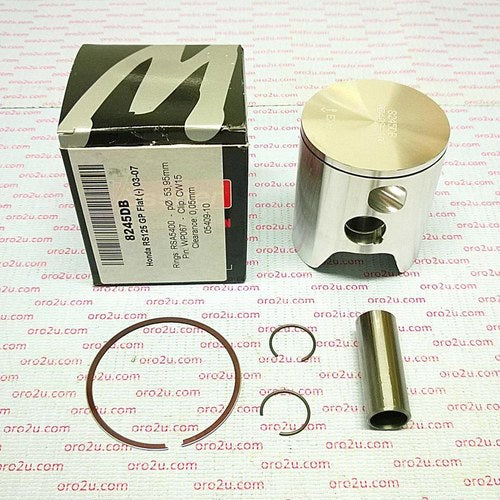 Wossner 54mm Piston Kit Honda GP125 2003-2009, Flat Top
