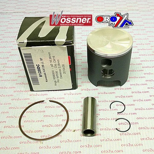 Wossner 56mm Piston Kit A, Kawasaki KX125 1987