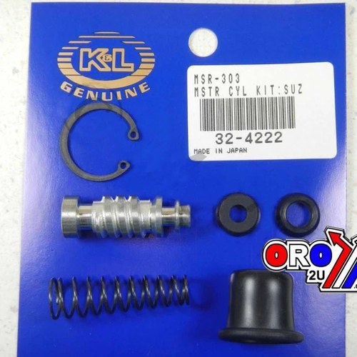 Master Cylinder Rebuild Kit Rear, Suzuki RM85 03-18, GSF1200 97-05, GS500 89-02