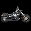 Vance & Hines For Harley Davidson 08-17 Dyna / Fatbob/ Wide Glide Twin Slash