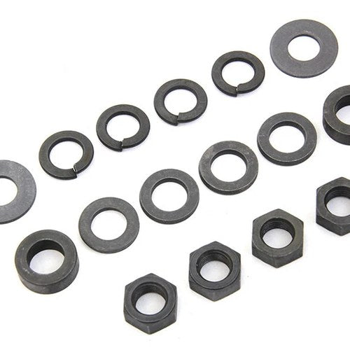 Colony 9905-16 Footboard Stud Mount Kit - Parkerized for 1936-1964 Models