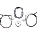 Edelbrock For R08756DS Stainless Steel Front Brake Hoses - 25-1/4 Inch &