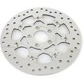 V-Twin 78524P Floating Stainless Steel Mirror Polished For 11.8 Inch Front Brake
